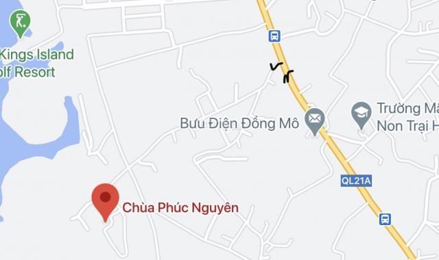 Bán đất mặt đường Quốc Lộ 21, Xã Cổ Đông, Sơn Tây, Hà Nội
