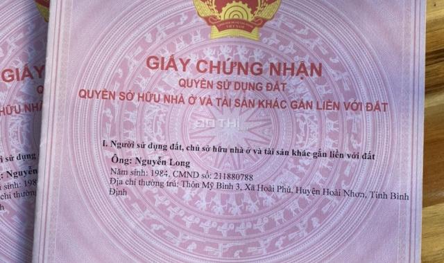 Chính chủ bán lô đất mặt tiền TL638 Canh Hiển, Vân Canh, Bình Định