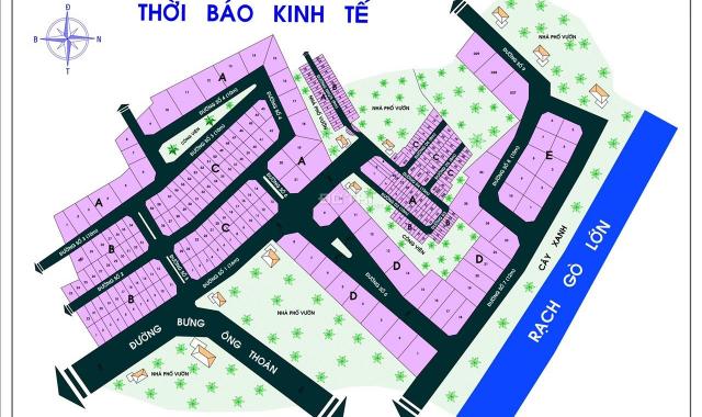 Bán đất nền dự án Thời Báo Kinh Tế Sài Gòn đường Bưng Ông Thoàn, Phú Hữu, Quận 9. Sổ đỏ