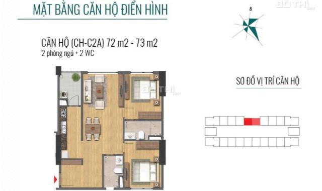 Bán suất ngoại giao căn 3PN DT 121.6m2, tầng có sân vườn tại Epic's Home, giá rẻ nhất dự án