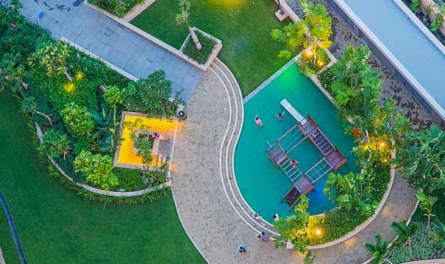 Bán căn hộ City Garden Quận Bình Thạnh tòa Boulevar 2, nằm ở tầng cao