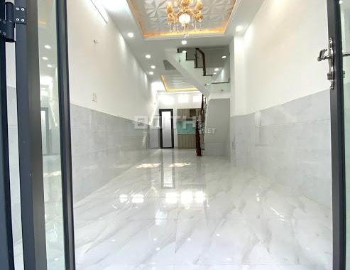 Nhà thuê hẻm 2307 TT Nhà Bè, 42m2, 3 tầng, 4 PN khu Petachim, giá 6tr500/th