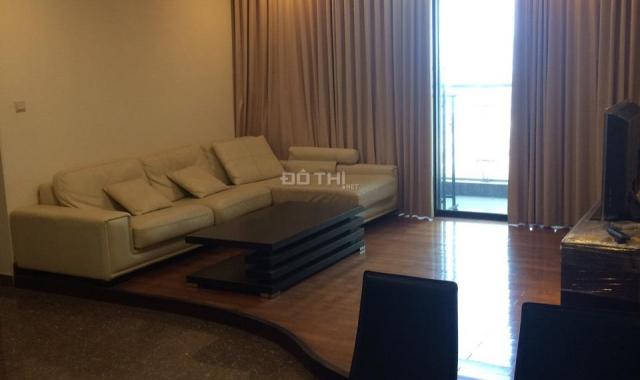 Cho thuê căn hộ 130m2 thiết kế 2 phòng ngủ đầy đủ nội thất Vincom Bà Triệu, LH 0974429283