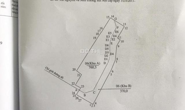 Bán nhà đất mặt phố Vũ Ngọc Phan, lô góc, 1130m2, vị trí đắc địa