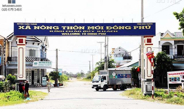 Bán nền đường Số 4 khu dân cư Đông Phú, Hậu Giang - 760tr
