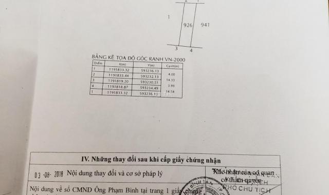 Bán đất tại đường Lê Văn Quới, Phường Bình Trị Đông A, Bình Tân, Hồ Chí Minh diện tích 58m2