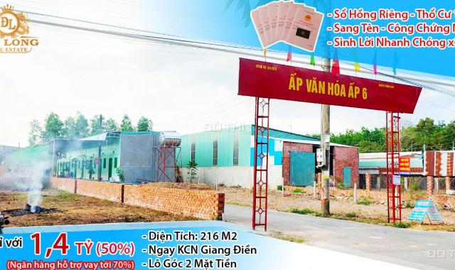 Khu đất ngay KCN Giang Điền, An Viễn, Trảng Bom, Đồng Nai