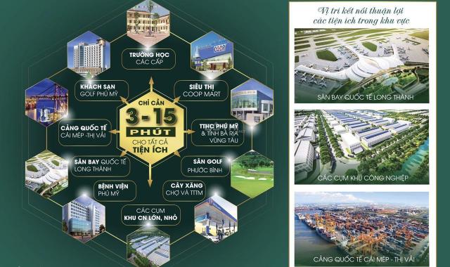 Bán đất khu phố 4 thị xã Phú Mỹ Bà Rịa 994 triệu nền 140m2 ngân hàng hỗ trợ vay 70%