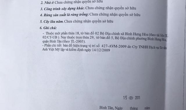 Bán gấp lô đất hẻm 6m đường Số 18, Bình Hưng Hòa, Bình Tân - DT: 4 x 17m, đất trống, giá: 4,3 tỷ