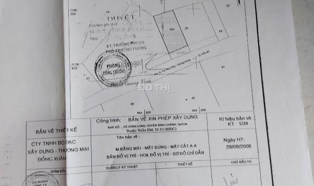 Bán đất Hưng Long mặt tiền đường T4 DT 10x20m, có sẵn nhà cấp 4 SHR 175m2 thổ cư LH 0902.878.604