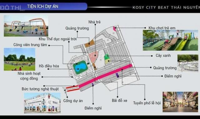 Bán đất nền dự án tại dự án Kosy Gia Sàng, Thái Nguyên, Thái Nguyên diện tích 90m2