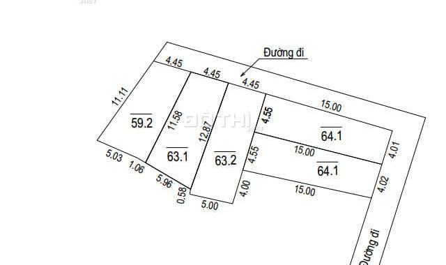 Bán đất tại Xã Quang Minh, Mê Linh, Hà Nội diện tích 59m2 giá 13,8 triệu/m2