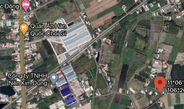 Bán nhanh đất 100% thổ cư 2 mặt tiền, KCN Phước Đông