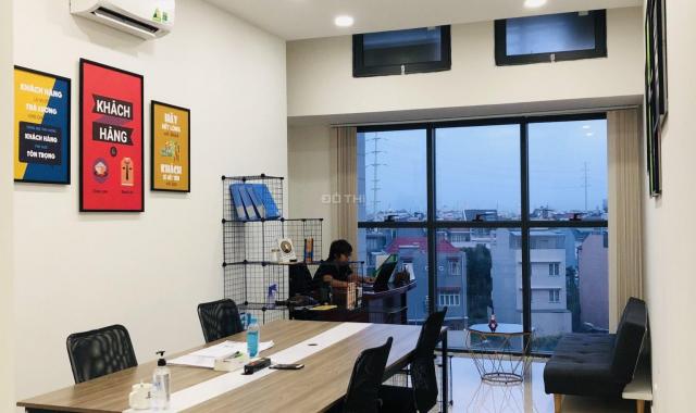 Văn phòng Startup - Officetel Mai Chí Thọ, DT 35m2, có sẵn bàn ghế làm việc - cho thuê giá siêu rẻ