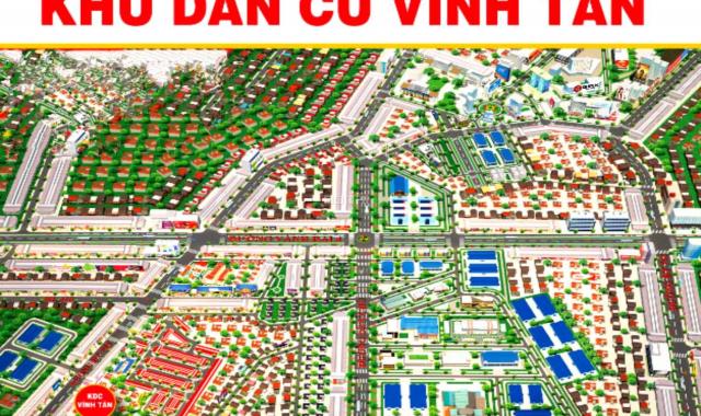 Bên em còn duy nhất một lô góc tại dự án cực 'Hot' khu nhà ở Vĩnh Tân, giá 950 tr/nền