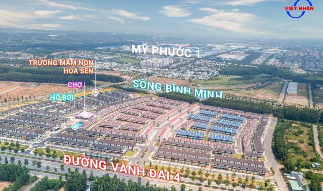 Chính chủ cần bán căn shophouse kinh doanh 1 trệt 1 lầu ngay đối diện đại học Việt Đức, cạnh KCN