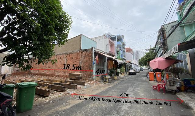 Chính chủ cần bán nhà, hẻm 8m Thoại Ngọc Hầu, Phú Thạnh, Tân Phú, LH: 0868.7777.67