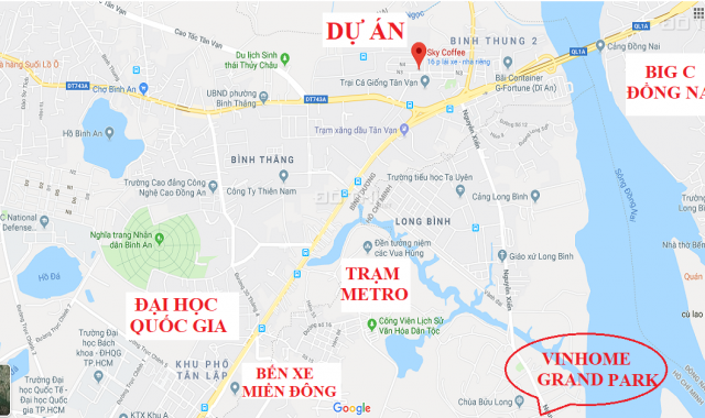 Bán đất mặt tiền đường N3, N1, N5 KDC Bình An - Bình Thắng, Dĩ An