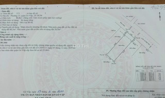 Chính chủ kẹt tiền bán gấp đất đẹp Lê Đức Thọ, P 13, Gò Vấp