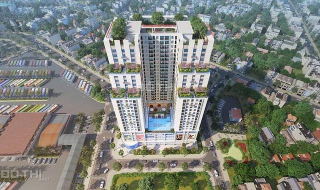 Chính chủ cần bán căn chung cư 61m2 tại dự án Geleximco Southern Star 2 phòng ngủ, hướng Tây đẹp