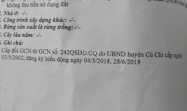 Cần bán đất 10348m2 xã An Nhơn Tây, Củ Chi