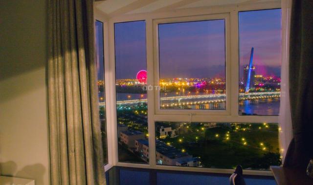 Cần tiền bán nhanh căn hộ Monarchy 2PN, đầy đủ nội thất như hình, view đẹp