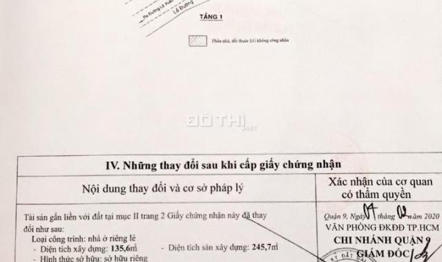 Chính chủ cần bán đất Quận 9, TP Hồ Chí Minh