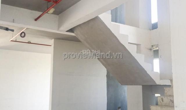 Penthouse Vista Verde bán 5PN, 374.4m2 chưa có nội thất, view sông