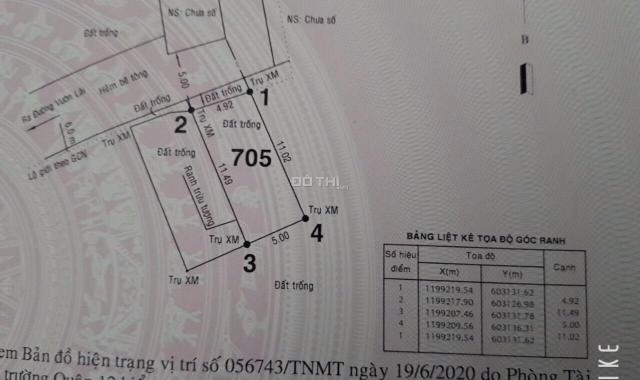 Đất siêu rẻ 1 sẹc, cách Nguyễn Thái Sơn Gò Vấp 1.5km