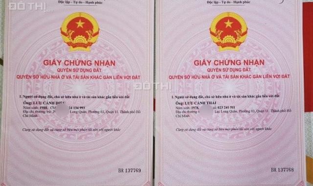 Chính chủ bán nhà hẻm vị trí đắc địa 10x6,1m tại Lạc Long Quân, P3, Q11