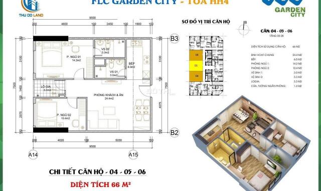 Bán căn chung cư cao cấp FLC Garden City