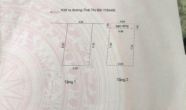 Nhà 2 tầng mặt tiền kiệt ô tô 5m 96 Điện Biên Phủ