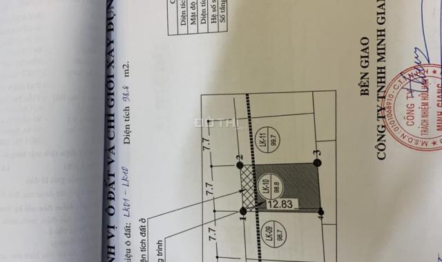 Bán đất mặt đường 48m khu đô thị Minh Giang Đầm Và Mê Linh, DT 99m2,  giá từ 25 tr/m2