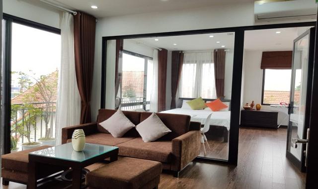Cho thuê căn hộ dịch vụ tại Xuân Diệu, Tây Hồ, 50m2, 1PN, nội thất mới hiện đại