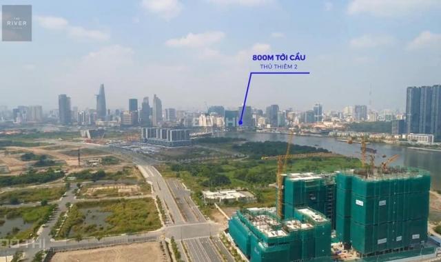 Bán 3PN (126m2) The River Thủ Thiêm - Tầng cao có thang máy riêng - LH: 0901 257 938