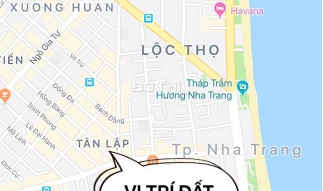 Bán lô đất 247m2 mặt tiền ngang 10m đường Hồng Bàng trung tâm Nha Trang gần biển giá tốt