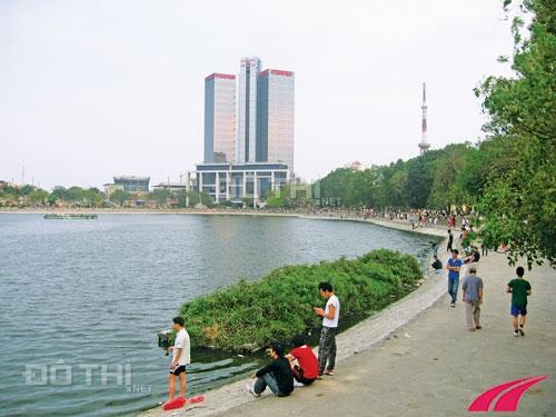 Thật dễ dàng sở hữu căn hộ 2PN 100m2 CC BRG Grand Plaza, Ba Đình, view trọn hồ Thành Công