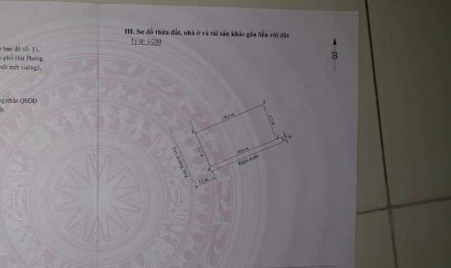 Bán đất tại Xã Bắc Sơn, An Dương, Hải Phòng, diện tích 55m2, giá 750 triệu