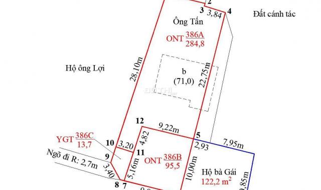 Bán đất tại đường 359, xã Tân Dương, Thủy Nguyên, Hải Phòng diện tích 100m2, giá 1,789 tỷ