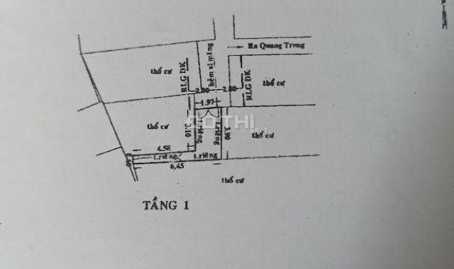 Chính chủ cần bán căn nhà nhỏ hẻm 3/133 Quang Trung, P 10, Gò Vấp