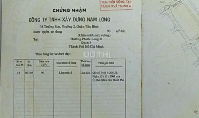 Bán lô đất giá rẻ KDC Nam Long, ngay Liên Phường, quận 9