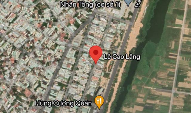 Bán đất đường Lê Cao Lãng, Phường Hòa Thọ Đông, Quận Cẩm Lệ. DT: 100m2, giá: 3,2 tỷ