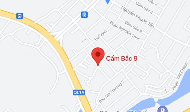 Bán đất đường Cẩm Bắc 9, Phường Hòa Phát, Quận Cẩm Lệ. DT: 80m2, giá: 2,8 tỷ