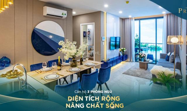 Bán căn hộ cao cấp Precia, căn 3PN, 101m2, view sông Sài Gòn