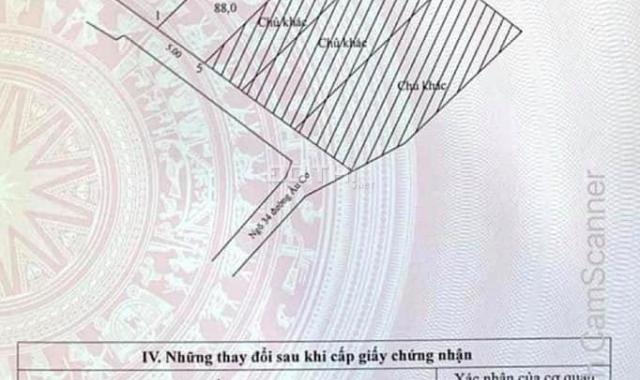 Bán đất tại Phường Tứ Liên, Tây Hồ, Hà Nội diện tích 160m2 giá 14.4 tỷ