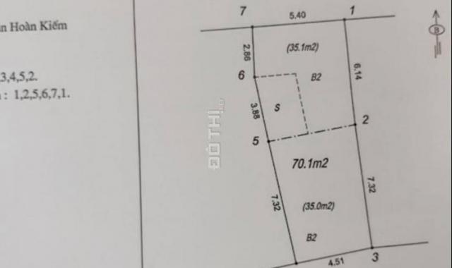 Bán nhà Hàm Long - Hoàn Kiếm - ô tô - 70m2 giá bán 17,6 tỷ