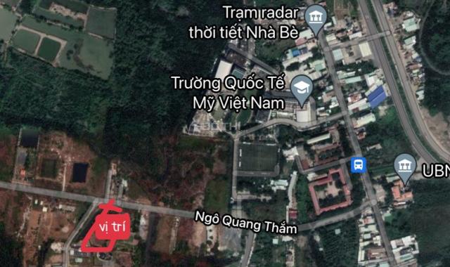 Đất góc đường Ngô Quang Thắm và Xương cá 1, Nhà Bè. 40*100m * 15tr/m2
