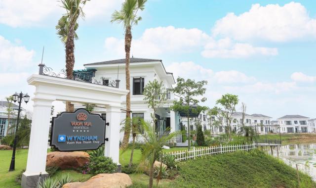 Chủ cần bán lại lô biệt thự vườn vua Thanh Liên 2 tầng giá trả trước 4.2 tỷ do Wyndham vận hành