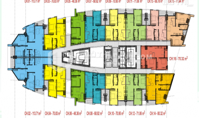 Bán căn hộ 2 phòng ngủ DT 71m2 chung cư DIC Phoenix Vũng Tàu view hồ tuyệt đẹp chỉ 2.15 tỷ