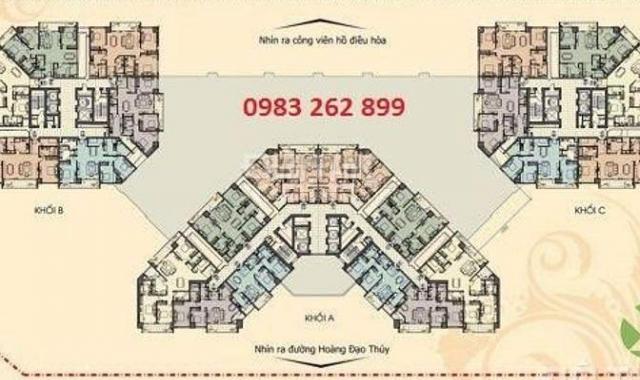 Chính chủ bán căn 1C N04 Hoàng Đạo Thúy, DT 128m2. Giá Rẻ CC: 0904 897 255